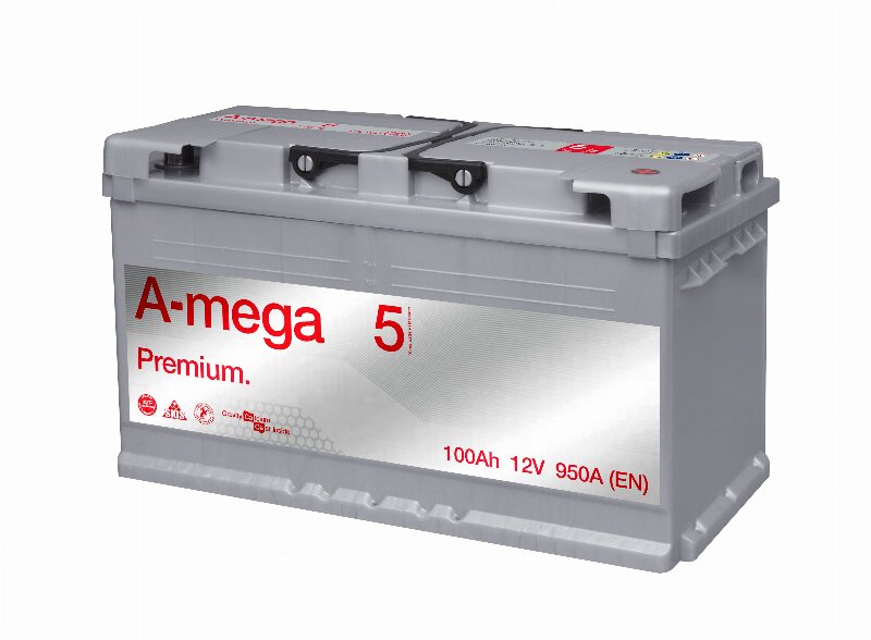 Aku A-Mega Premium M5 100Ah 950A 12V hind ja info | Autoakud | hansapost.ee