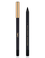 Карандаш для глаз Yves Saint Laurent Dessin Du Regard Waterproof 01 Noir Effronte 1,2 г цена и информация | Тушь, средства для роста ресниц, тени для век, карандаши для глаз | hansapost.ee