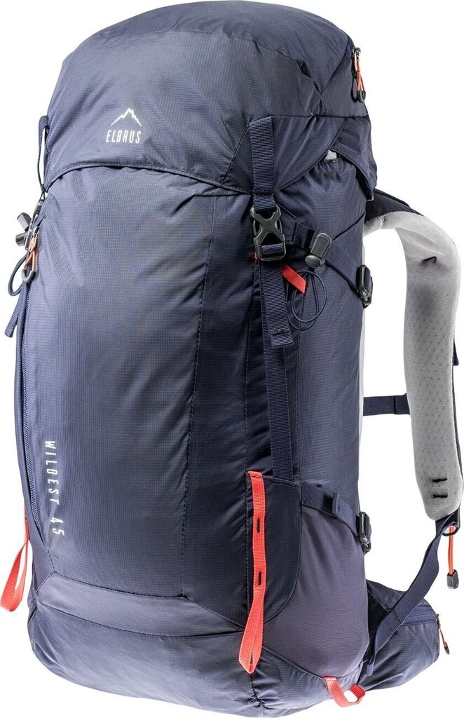 Matkaseljakott Elbrus Wildest, 45 l, sinine hind ja info | Spordikotid ja seljakotid | hansapost.ee