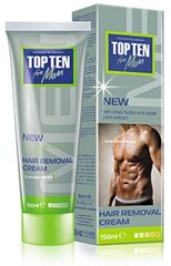 TOP TEN for Men New Мужской Крем для Депиляции, 150 мл цена и информация | Средства для депиляции | hansapost.ee