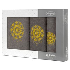 Rätikute komplekt Lotus, 3 tk. hind ja info | Rätikud ja saunalinad | hansapost.ee