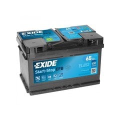 Aku EXIDE EL652 65 Ah 650 A EFB hind ja info | Exide Autoakud ja akulaadijad | hansapost.ee