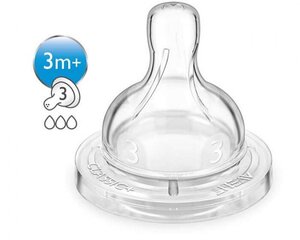 Пустышка Philips Avent Anti-Colic SCY763/02, от 3 месяцев, 2 штуки цена и информация | Бутылочки и аксессуары | hansapost.ee