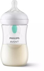 Pudel Philips Avent Natural Response AirFree SCY673/01, 1+ kuud, 260 ml hind ja info | Lutipudelid ja tarvikud | hansapost.ee