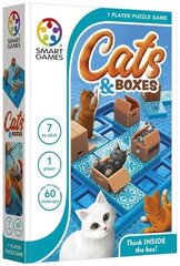 Lauamäng Smart Games Cats & Boxes цена и информация | Настольные игры | hansapost.ee