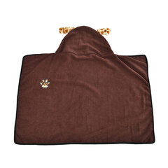 Одеяло Hippie Pet для домашнего питомца, коричневое, 74 x 57 см цена и информация | Лежаки, домики | hansapost.ee