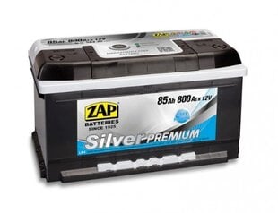 Aku ZAP Silver Premium 85Ah 800A price and information | Autoakud | hansapost.ee