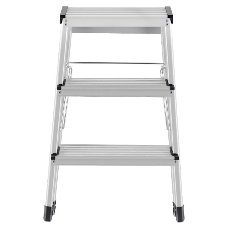 Kokkupandav trepp D60 StandardLine / alumiinium / 2x3 astet hind ja info | Redelid | hansapost.ee