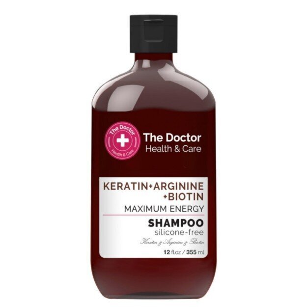 Šampoon The Doctor Maximum Energy, 355 ml цена и информация | Šampoonid | hansapost.ee