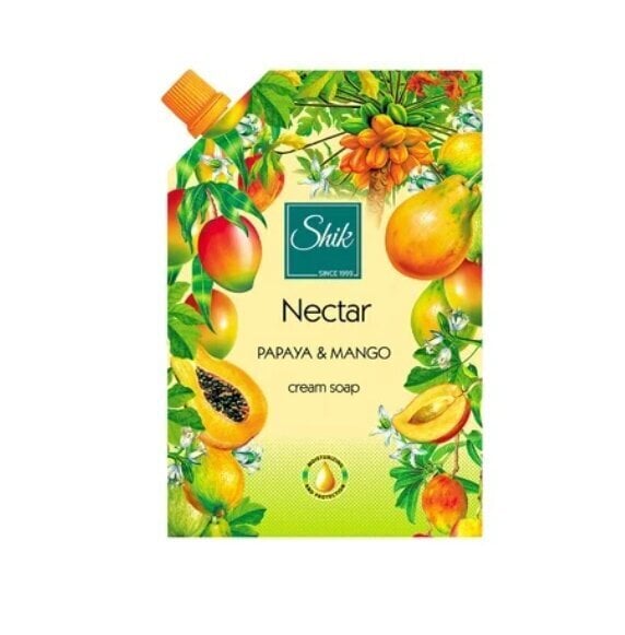 Vedelseep Shik Nectar Papaia ja mango, 460ml hind ja info | Dušigeelid, õlid | hansapost.ee