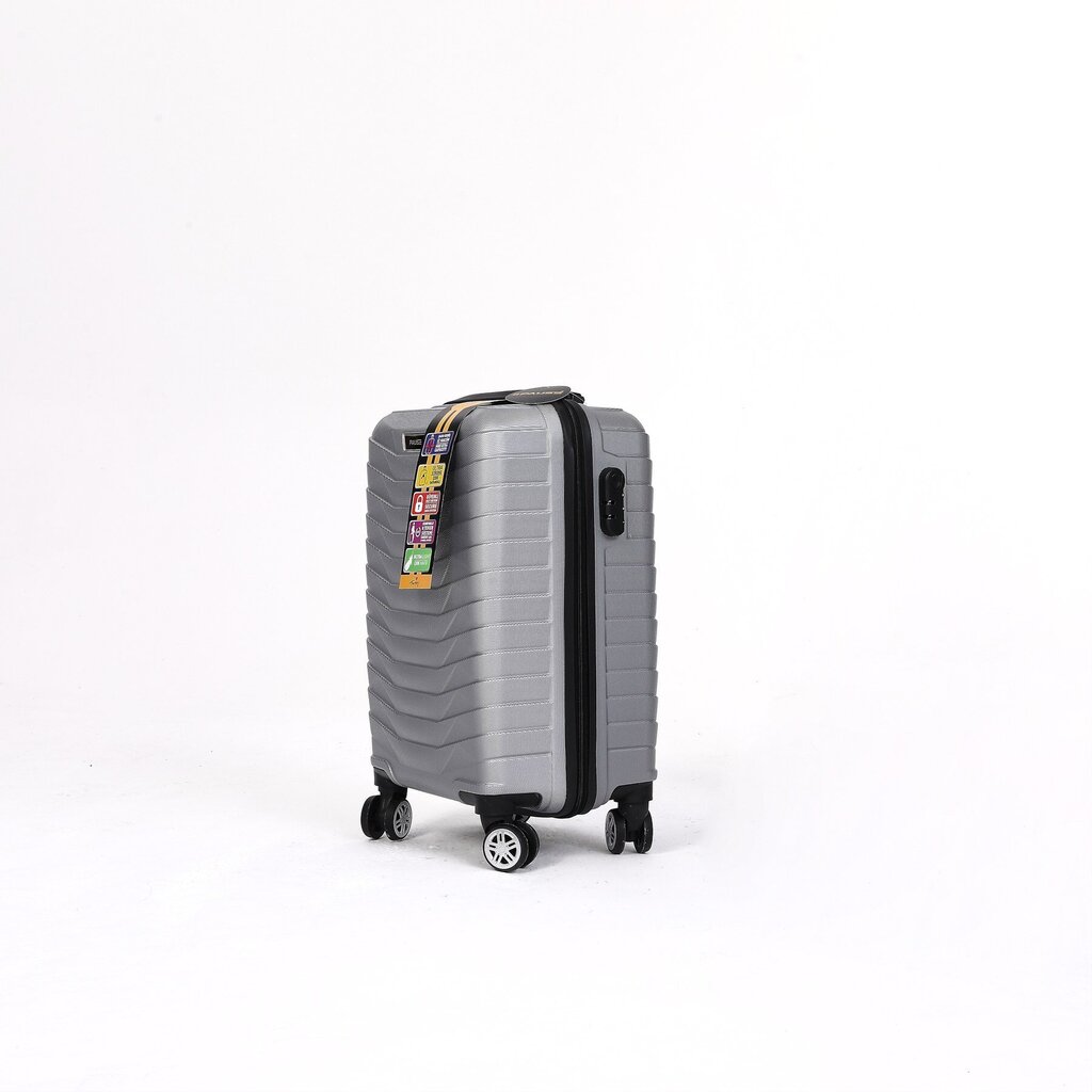 Väike kohver Polina, S, hall hind ja info | Kohvrid, reisikotid | hansapost.ee