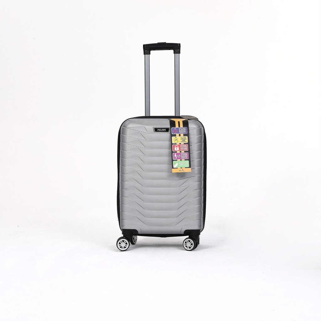Väike kohver Polina, S, hall цена и информация | Kohvrid, reisikotid | hansapost.ee