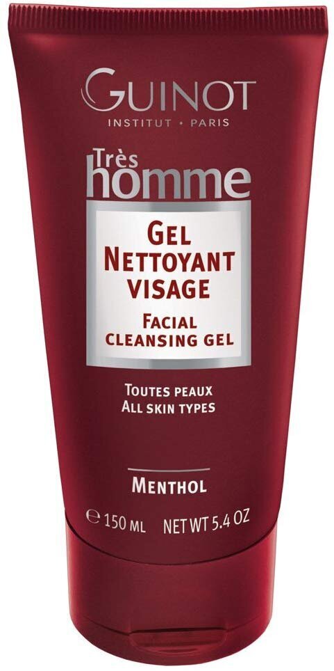 Näopuhastusgeel Guinot Trés Homme, 150ml  hind ja info | Näopuhastusvahendid | hansapost.ee