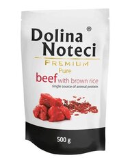 Dolina Noteci Premium Pure veiseliha ja riisiga, 500 g hind ja info | Dolina Noteci Koerad | hansapost.ee