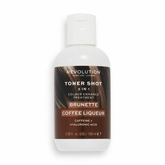 Elustav värv pruunidele juustele Brunette Coffee Liquer (Toner Shot) 100 ml hind ja info | Revolution Haircare Parfüümid, lõhnad ja kosmeetika | hansapost.ee