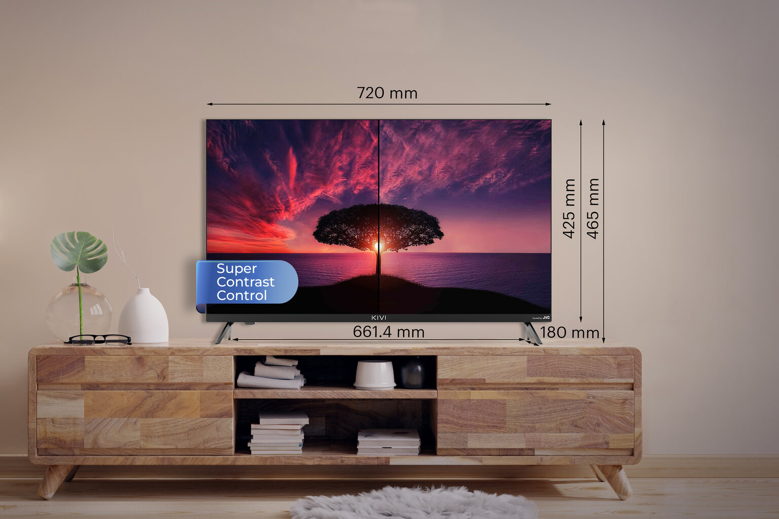 Kivi 32" HD Android TV Black 32H750NB hind ja info | Televiisorid | hansapost.ee