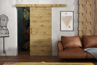 Раздвижная дверь для ниши Brent Lucas 90, коричневый цвет цена и информация | Шкафы | hansapost.ee