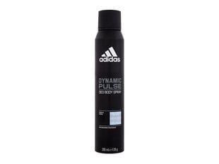 Spreideodorant Adidas Dynamic Pulse, 200 ml цена и информация | Парфюмированная косметика для мужчин | hansapost.ee