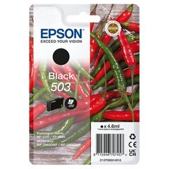 Originaalne tindikassett Epson 503 Must hind ja info | Tindiprinteri kassetid | hansapost.ee