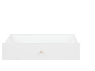 Ящик для постельного белья ML Meble Elmo 19, белый цена и информация | Выдвижные ящики, ящики для постельного белья | hansapost.ee
