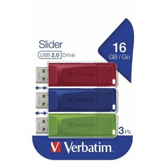 Verbatim, 16 ГБ, USB 2.0 цена и информация | Verbatim Накопители данных | hansapost.ee