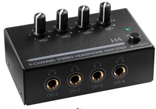 Kõrvaklappide jaotur ProCaster AMP-H4 hind ja info | Kõrvaklapid | hansapost.ee