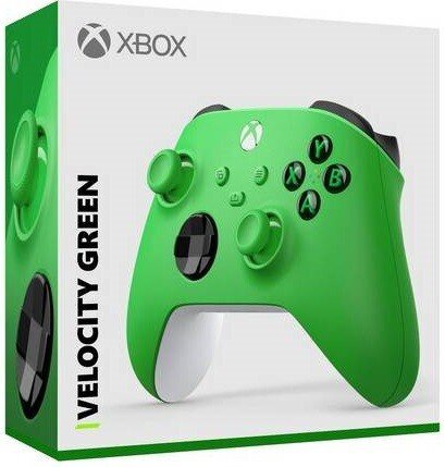 Microsoft XBOX-seeria juhtmevaba kontroller Velocity Green hind ja info | Mängupuldid | hansapost.ee