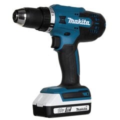 Аккумуляторная дрель Makita DF488DWE. цена и информация | Дрели и шуруповёрты | hansapost.ee