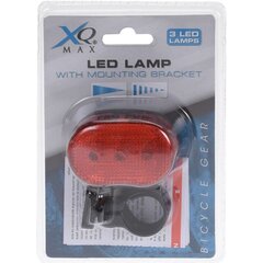 Задний велосипедный фонарь 3 LED цена и информация | Велосипедные фонари, отражатели | hansapost.ee