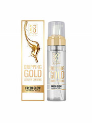 Пенка для тела SoSu Dripping Gold Fresh Glow для снятия загара, 150 мл цена и информация | Кремы, лосьоны для тела | hansapost.ee