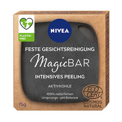 Kooriv näoseep Nivea Magic Bar, 75 g цена и информация | Мыло | hansapost.ee