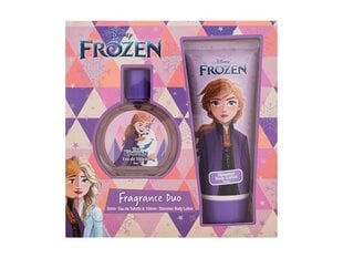 Komplekt Disney Frozen Anna: tualettvesi, 50 ml + kehakreem, 150 ml цена и информация | Духи для детей | hansapost.ee