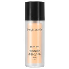 Jumestuskreem bareMinerals Original Liquid Mineral Foundation SPF20 02 Fair Ivory, 30 ml hind ja info | Jumestuskreemid ja puudrid | hansapost.ee