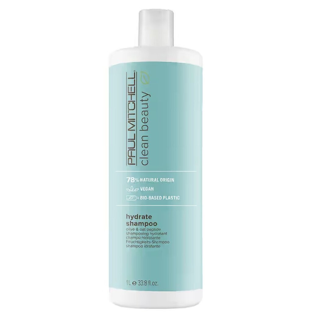 Šampoon kuivadele juustele Paul Mitchell Clean Beauty Hydrate, 1000 ml цена и информация | Šampoonid | hansapost.ee