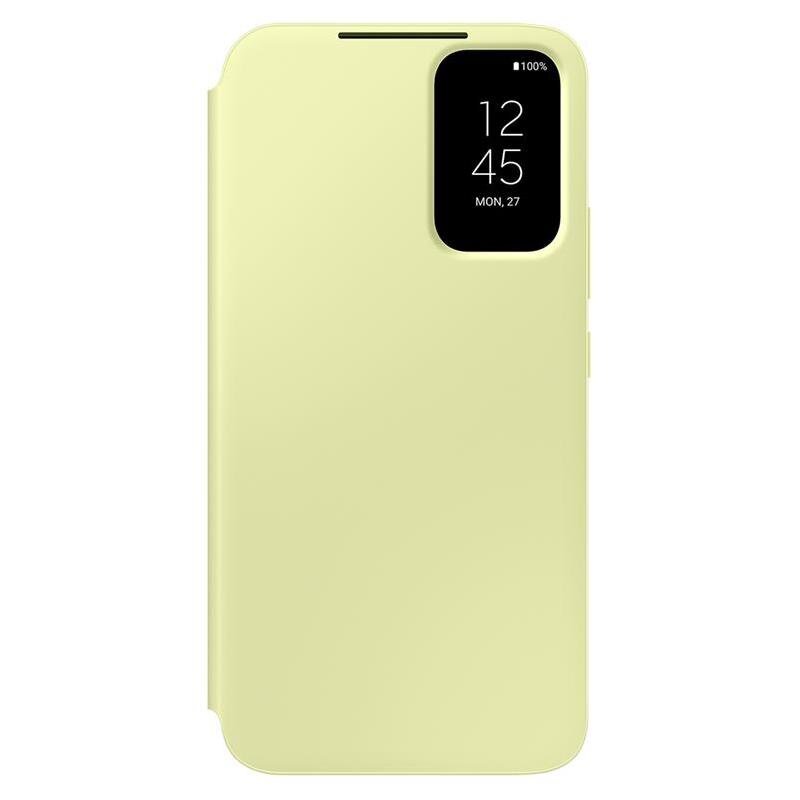 Telefoniümbris Smart View Wallet Case telefonile Samsung Galaxy A34, Kollane hind ja info | Telefonide kaitsekaaned ja -ümbrised | hansapost.ee