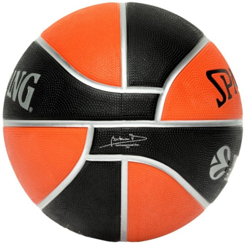 Korvpalli pall Spalding Euroleague TF-150, suurus 6, pruun hind ja info | Korvpallid | hansapost.ee