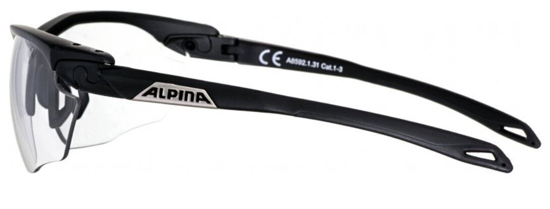 Spordiprillid Alpina Twist Five Hr Vl+, mustad цена и информация | Spordiprillid | hansapost.ee