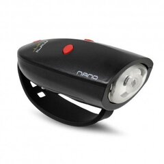 Hornit Nano Черный/Красный велосипедный звуковой сигнал 6266BLR цена и информация | Hornit Спорт, досуг, туризм | hansapost.ee