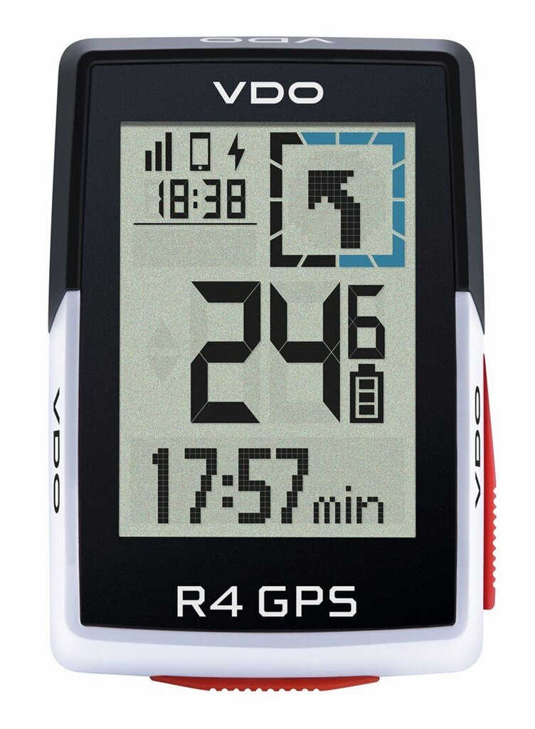 Rattakompuuter VDO R4 GPS Top Mount Set цена и информация | Rattakompuutrid ja spidomeetrid | hansapost.ee