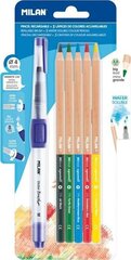 Цветные карандаши Milan, 5 шт. цена и информация | Принадлежности для рисования, лепки | hansapost.ee