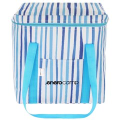 Torba termiczna 32x25x35 cm 28l Blue lines цена и информация | Сумки-холодильники | hansapost.ee