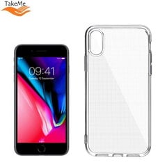 Telefoniümbris TakeMe "Clear" Apple iPhone 7 / 8 / SE (2020), läbipaistev цена и информация | Чехлы для телефонов | hansapost.ee