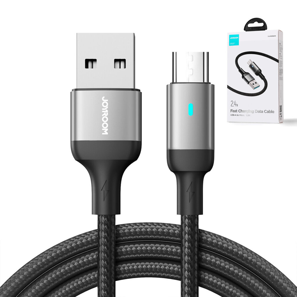 Joyroom S-UM018A10, USB - micro USB, 1.2 m цена и информация | Mobiiltelefonide kaablid | hansapost.ee