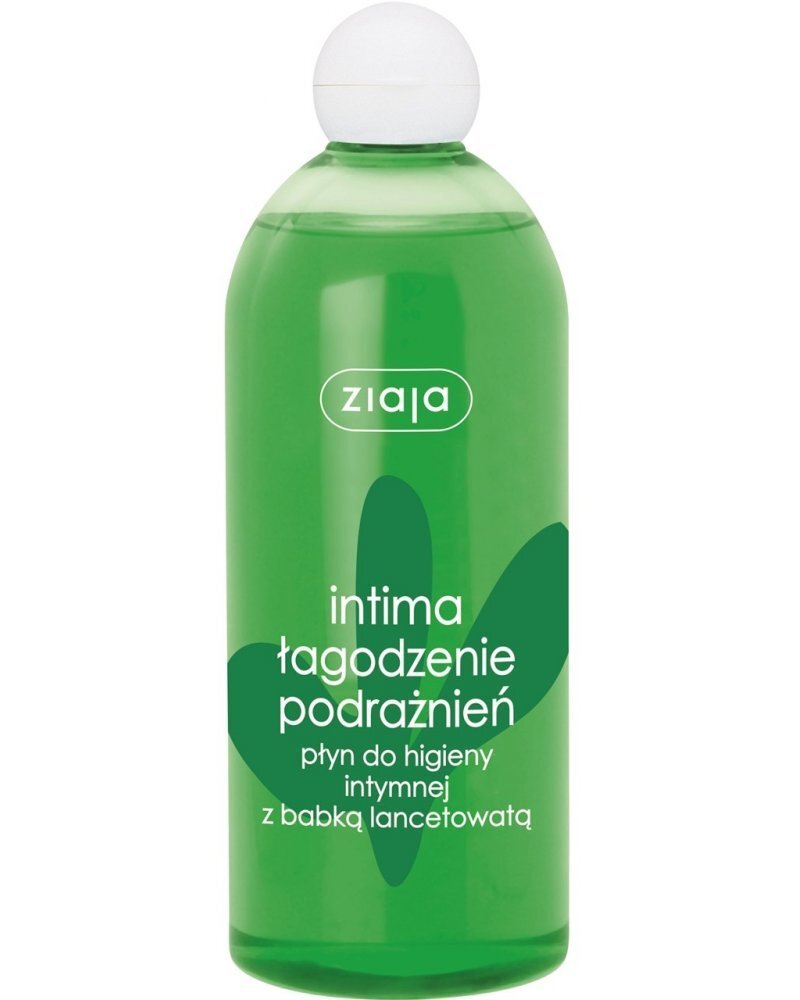 IIntiimpesugeel koos taimsete ekstraktidega Ziaja Intima Babka Lancetowanta 500 ml hind ja info | Intiimhügieeni tooted | hansapost.ee