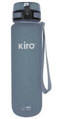 Pudel Kiro KI3038GR, 1000 ml hind ja info | Joogipudelid | hansapost.ee