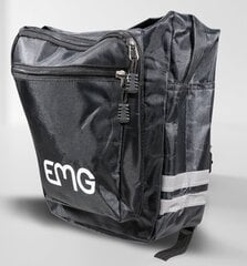Сумка для велосипеда EMG BB30, 30 л, черная цена и информация | Сумки, держатели для телефонов | hansapost.ee