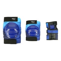 Rulluisukaitsmed H734 BLUE SIZE S GUARD KIT NILS EXTREME цена и информация | Nils Extreme Велосипеды, самокаты, ролики, скейтборды | hansapost.ee