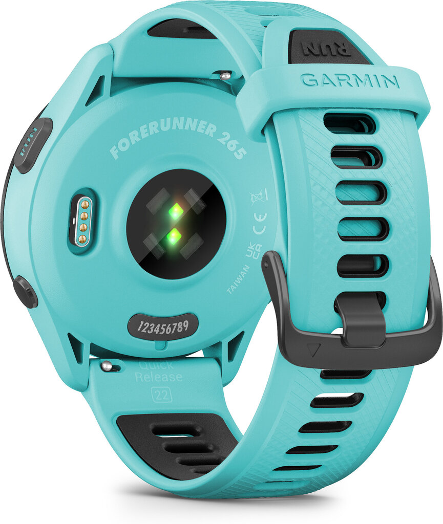 Garmin Forerunner® 265 Aqua/Black hind ja info | Nutikellad, laste nutikellad | hansapost.ee