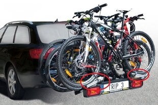 HAKR Trip Kola Middle adapter 3 või 4 jalgratta transportimiseks hind ja info | Rattahoidjad | hansapost.ee