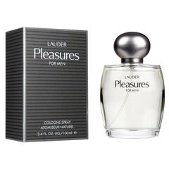 Estée Lauder Pleasures for Men EDC для мужчин 100 ml цена и информация | Мужские духи | hansapost.ee